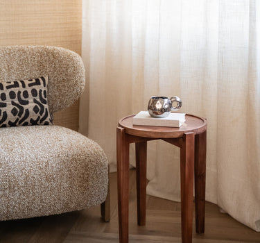 Dutchbone - Side Table Shane Acacia Wood - Things I Like Things I Love