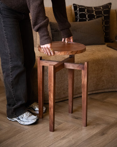 Dutchbone - Side Table Shane Acacia Wood - Things I Like Things I Love