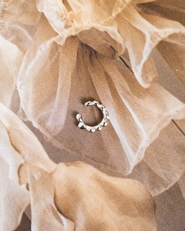 Earcuff Rounds Silver - Things I Like Things I Love