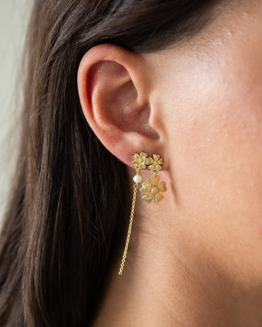 Earring Poppy Gold - Things I Like Things I Love