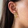 Earring Poppy Gold - Things I Like Things I Love