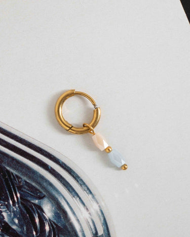 Earrings Ocean Terra Hoop Gold - Things I Like Things I Love