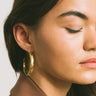Earrings Sunlight Hoop Gold - Things I Like Things I Love