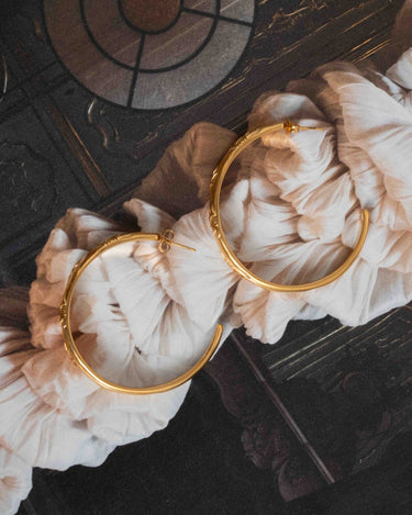 Earrings Sunlight Hoop Gold - Things I Like Things I Love