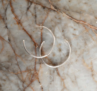 Earrings Sunlight Hoop Silver - Things I Like Things I Love