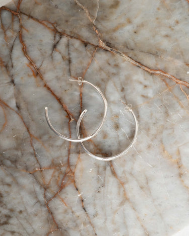 Earrings Sunlight Hoop Silver - Things I Like Things I Love