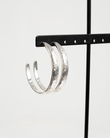 Earrings Sunlight Hoop Silver - Things I Like Things I Love