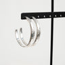 Earrings Sunlight Hoop Silver - Things I Like Things I Love