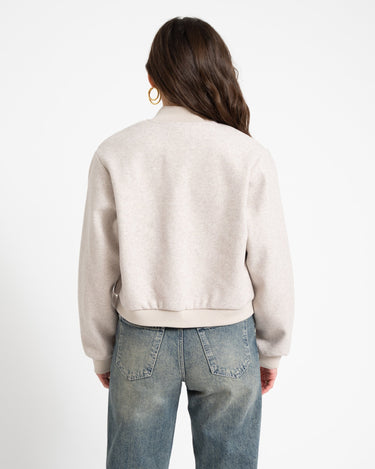 Eddi Bomber Jacket Silver Lining - Things I Like Things I Love