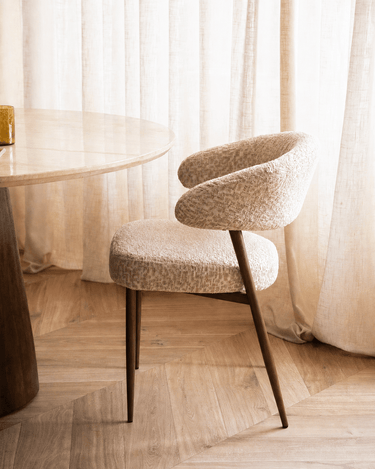 Eetkamerstoel Sil Pattern Beige - Things I Like Things I Love