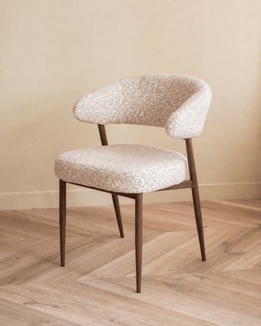 Eetkamerstoel Sil Pattern Beige - Things I Like Things I Love