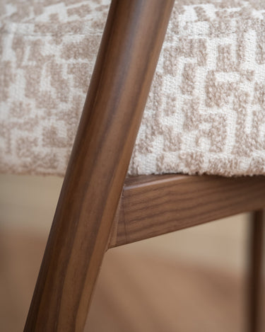 Eetkamerstoel Sil Pattern Beige - Things I Like Things I Love