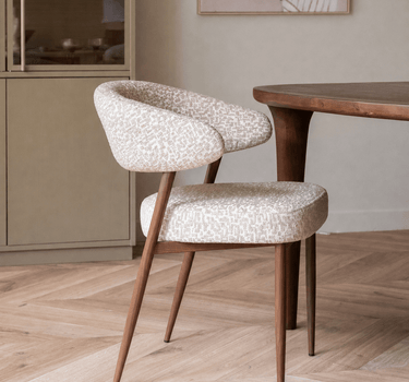 Eetkamerstoel Sil Pattern Beige - Things I Like Things I Love