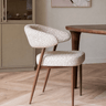 Eetkamerstoel Sil Pattern Beige - Things I Like Things I Love