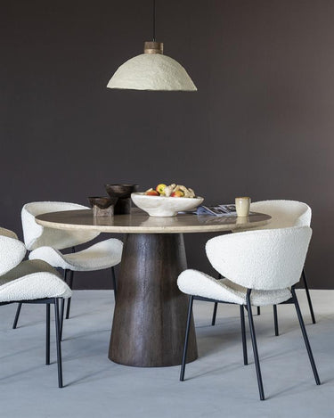 Eettafel Aik Travertin - Things I Like Things I Love