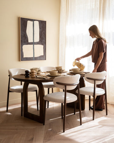 Eettafel Bullnose Hout - Things I Like Things I Love