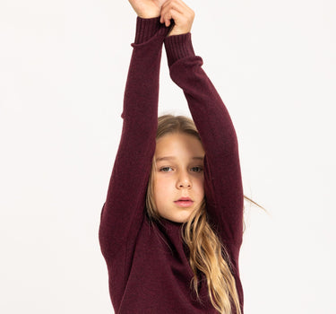 Elba Crew Neck Knit GIRLS Winetasting - Things I Like Things I Love
