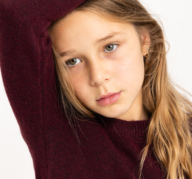 Elba Crew Neck Knit GIRLS Winetasting - Things I Like Things I Love