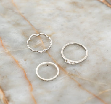 Elegant Wave Silver - Things I Like Things I Love