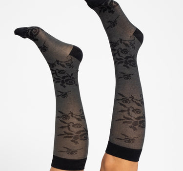 Elise Knee Socks Black - Things I Like Things I Love