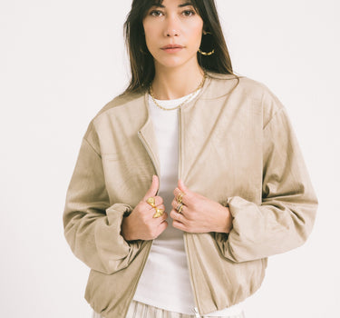 Ellie Bubblehem Jacket Chinchilla - Things I Like Things I Love