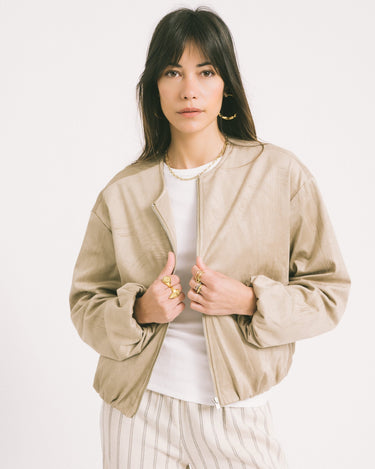 Ellie Bubblehem Jacket Chinchilla - Things I Like Things I Love