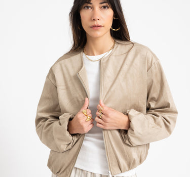 Ellie Bubblehem Jacket Chinchilla - Things I Like Things I Love