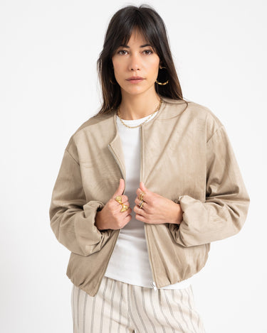 Ellie Bubblehem Jacket Chinchilla - Things I Like Things I Love