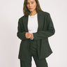 Ellis Structured Boyfriend Blazer Black Salt Pepper - Things I Like Things I Love