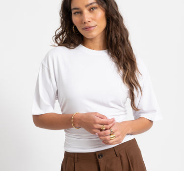Elora Tee Bright White - Things I Like Things I Love