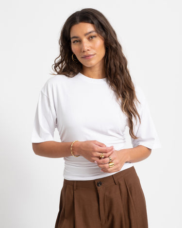 Elora Tee Bright White - Things I Like Things I Love