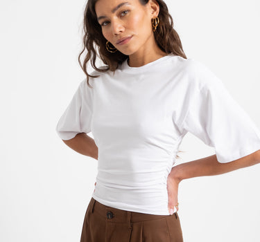Elora Tee Bright White - Things I Like Things I Love