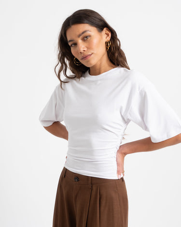 Elora Tee Bright White - Things I Like Things I Love