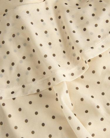 Elvira Mesh Layered Skirt Polkadot - Things I Like Things I Love
