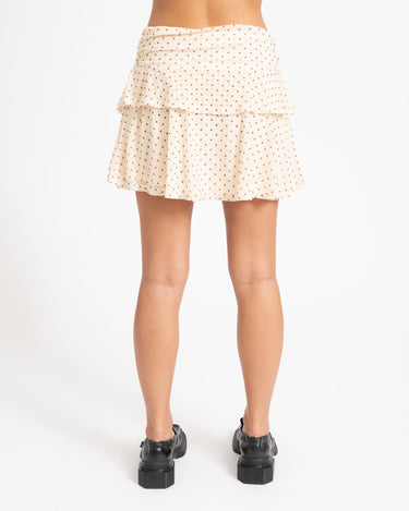 Elvira Mesh Layered Skirt Polkadot - Things I Like Things I Love