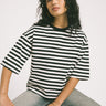 Ember Stripe Sweat Black Cloud Dancer - Things I Like Things I Love