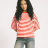 Ember Stripe Sweat Tomato - Things I Like Things I Love