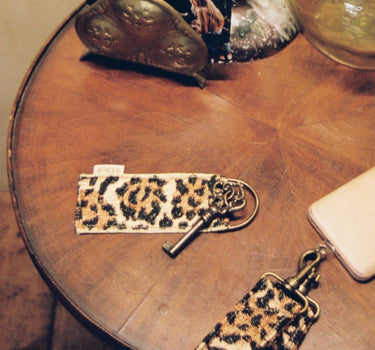 Embroidered Key Chain Panther - Things I Like Things I Love