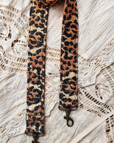 Embroidered Phone/Bag Cord Long Golden - Things I Like Things I Love