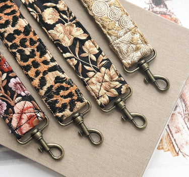 Embroidered Phone/Bag Cord Long Golden - Things I Like Things I Love