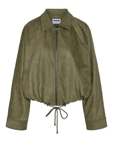 Emmy Fake Suede Bubblehem Jacket Kalamata - Things I Like Things I Love