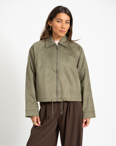 Emmy Fake Suede Bubblehem Jacket Kalamata - Things I Like Things I Love