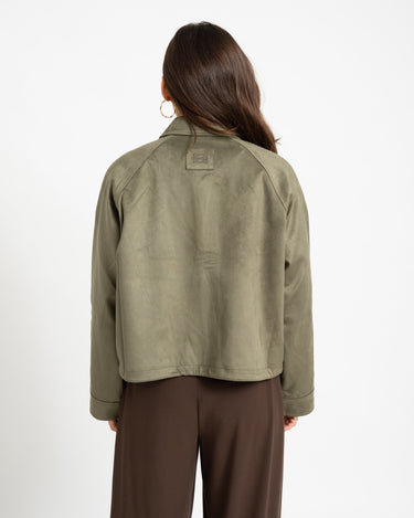 Emmy Fake Suede Bubblehem Jacket Kalamata - Things I Like Things I Love