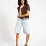 Erin Baggy Shorts Denim Light Blue - Things I Like Things I Love