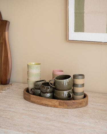 Espresso Mug Curvo Forest Green - Things I Like Things I Love