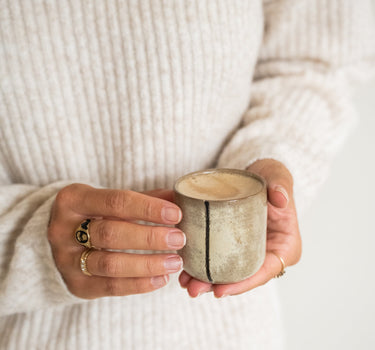 Espresso Mug Moa Beige - Things I Like Things I Love