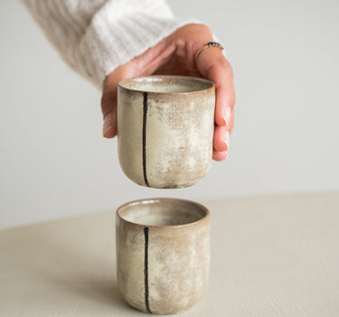 Espresso Mug Moa Beige - Things I Like Things I Love