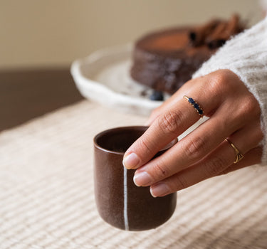 Espresso Mug Moa Burgundy Red - Things I Like Things I Love