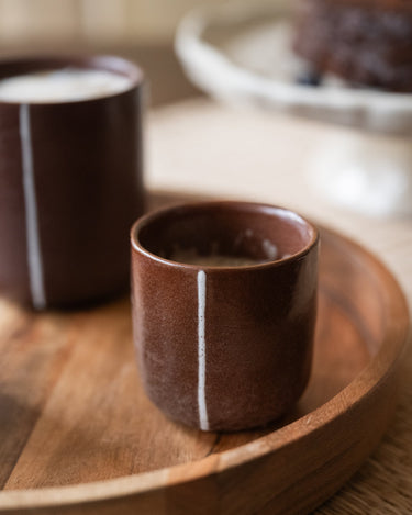 Espresso Mug Moa Burgundy Red - Things I Like Things I Love