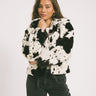 Eve Fur Jacket Birch Cow - Things I Like Things I Love